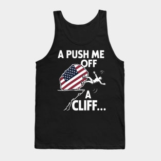 APUSH Me Off a Cliff 2024 AP Exam For Students Funny Trendy Tank Top